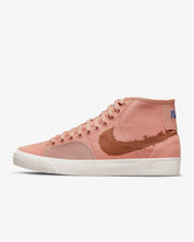 Men's Nike SB Blazer Court Mid Premium DM8553-601 Skateboard Shoes Rose Whisper