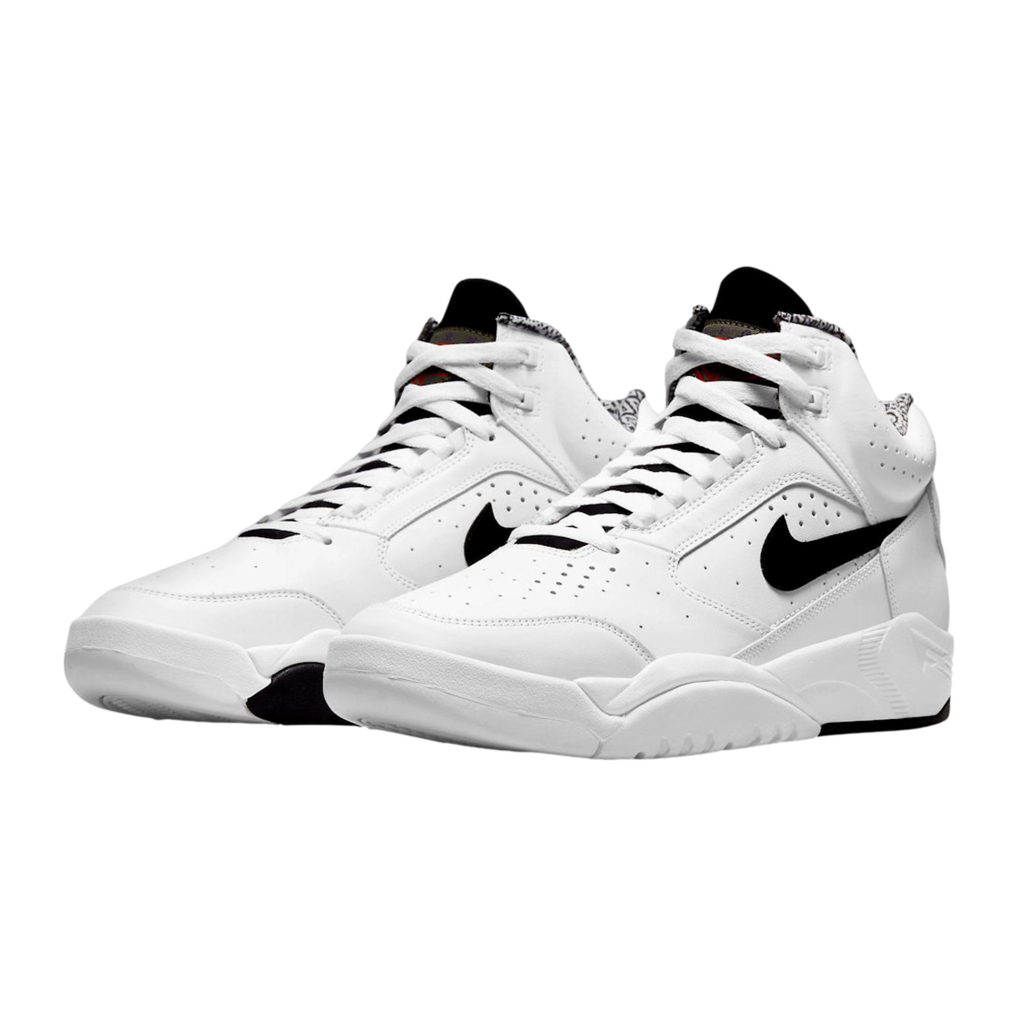 Men's Nike Air Flight Lite Mid White / Black DJ2518-100