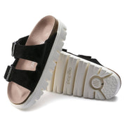 Women's Arizona Chunky Sandal In Black Suede