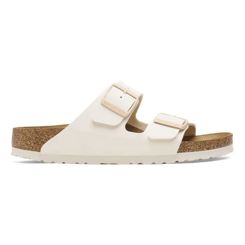 Women's Birkenstock Arizona 1027339-250 Sandals US 5-5.5 White Birko-Flor ZPO3382
