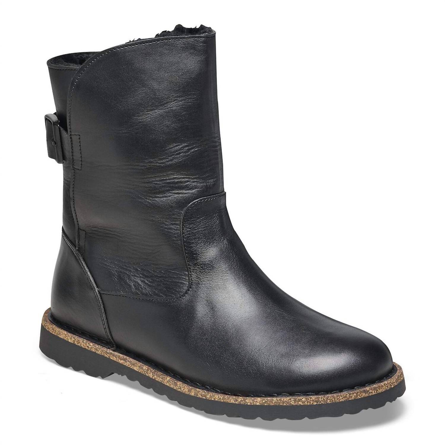 Women's Uppsala Shearling Pull On Boots In Black