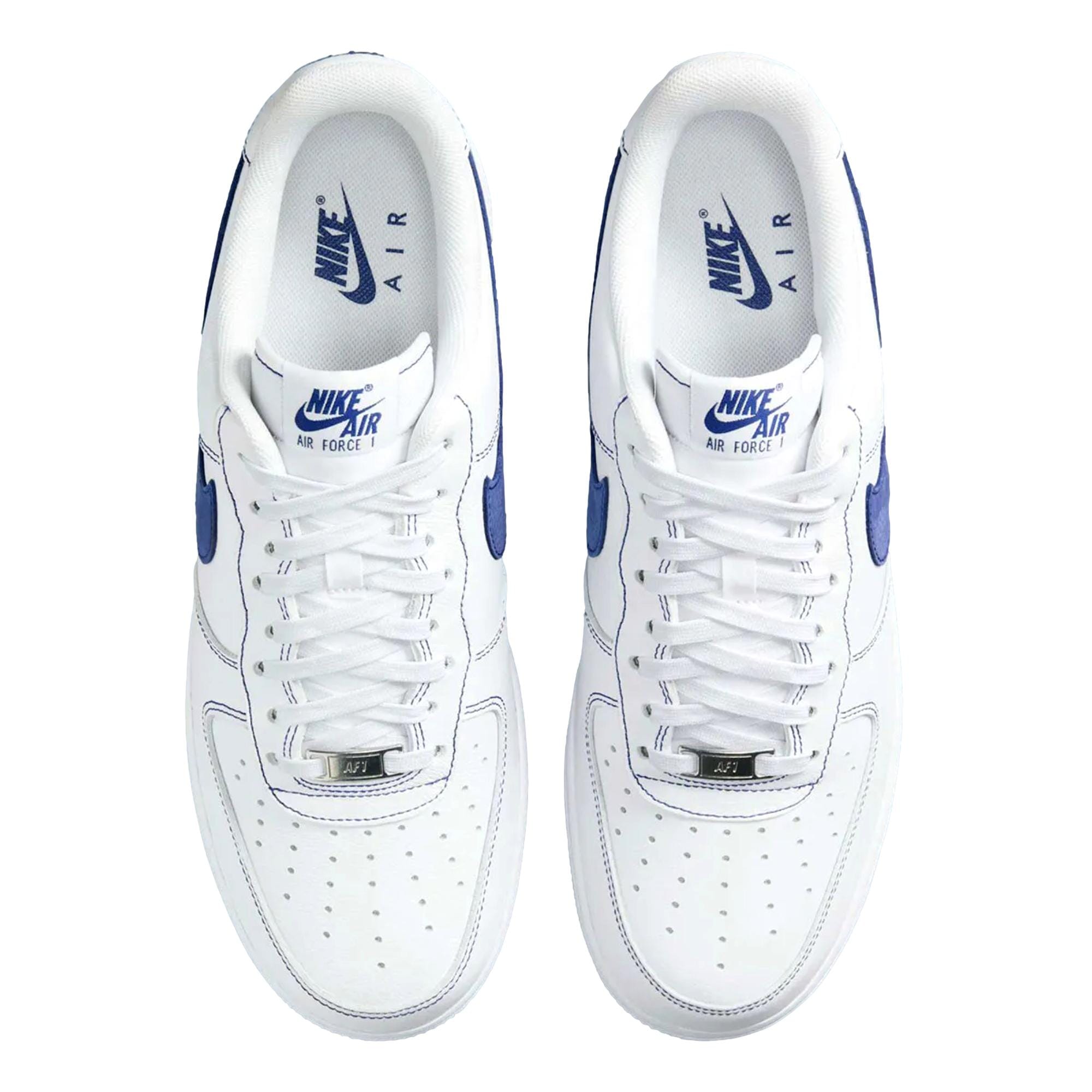 Men's Nike Air Force 1 '07 LV8 White / Deep Royal Blue HQ2037-100