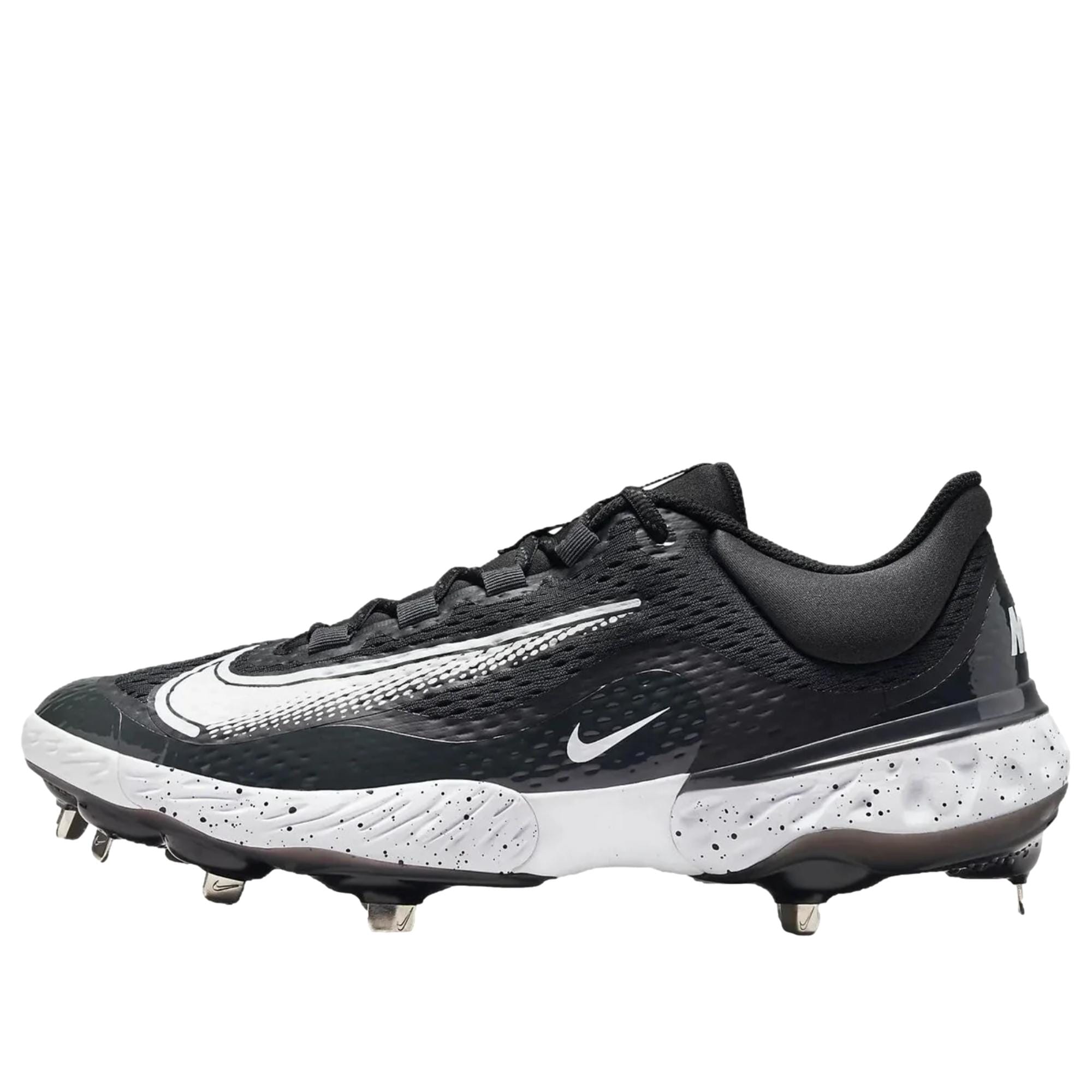 Nike Alpha Huarache Elite 4 Low Black / White - Dark Smoke Grey  DJ6521-003 Men's