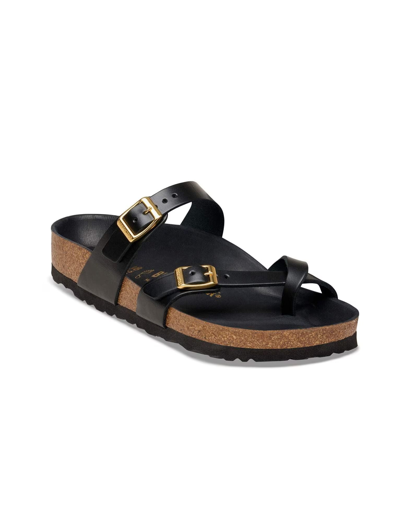 Mayari Women’s Black Leather Sandals