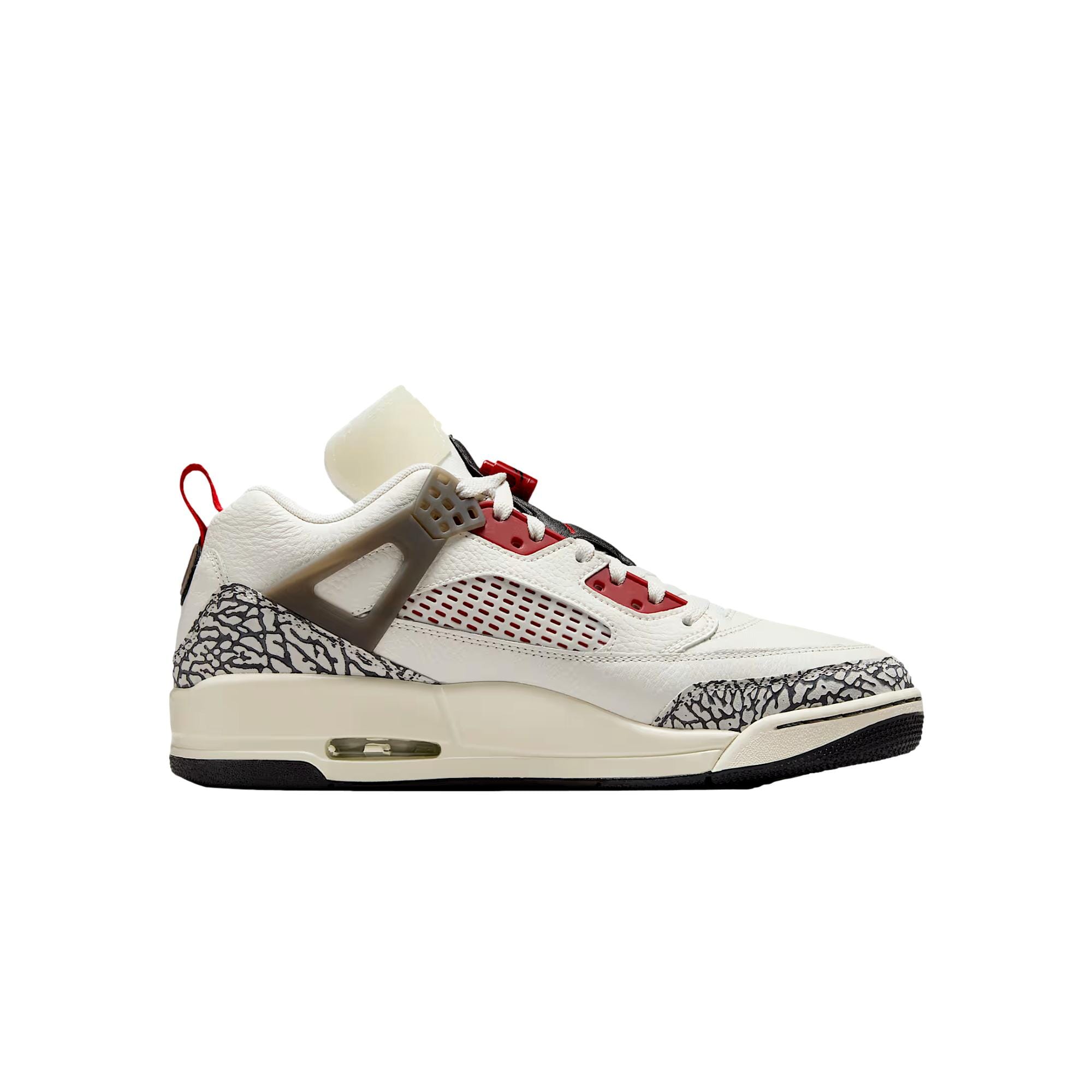 Men's Nike Jordan Spizike Low Sail / Varsity Red - Anthracite FQ1759-116