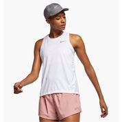 Women's Nike Miler Running Tank White/Reflective Silver AJ8102-100