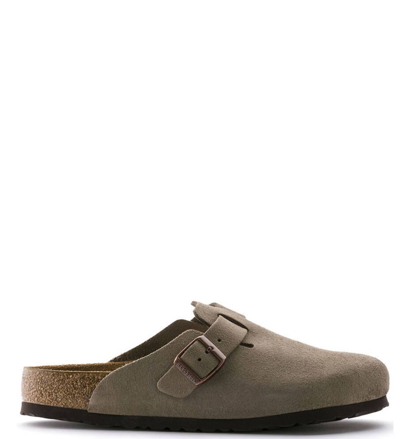Men's Boston Oiled Leather Soft Footbed Clogs