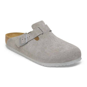 Women's Boston Suede Leather In Stone Coin