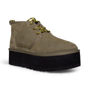 UGG Neumel Heritage Platform Chukka Burnt Olive Boots - Women's