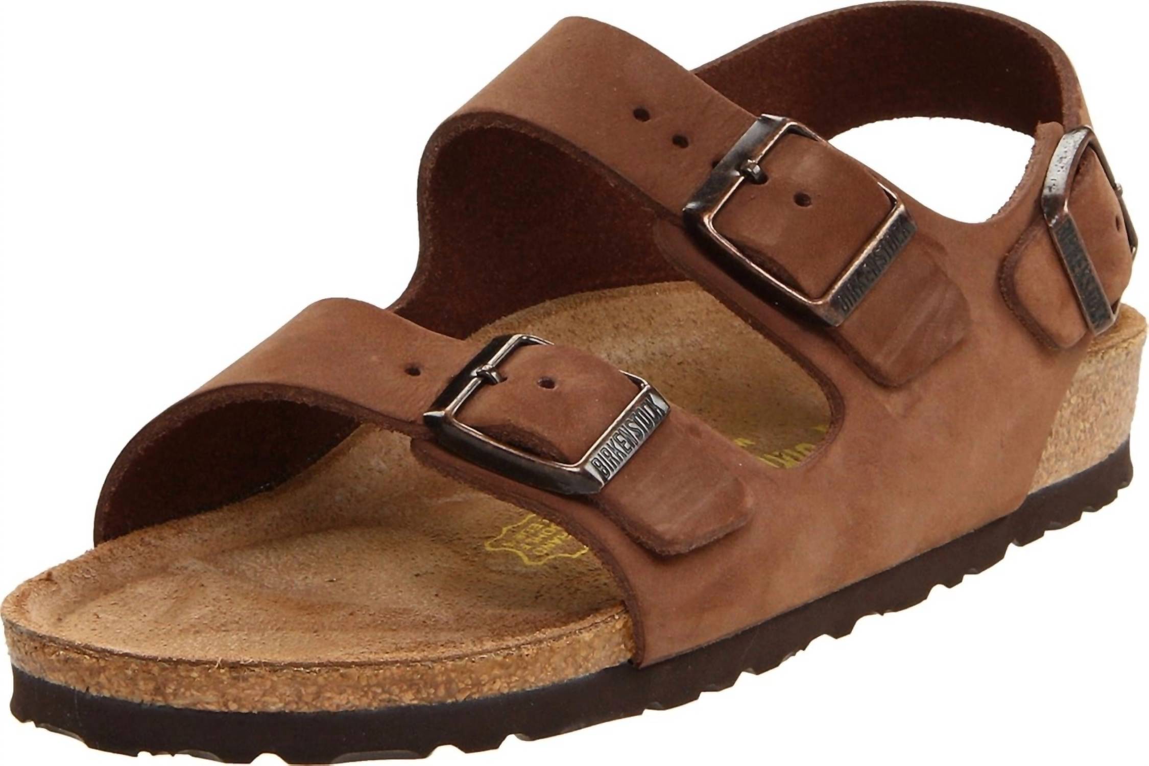 Men's Milano Sandal In Cocoa Nubuck