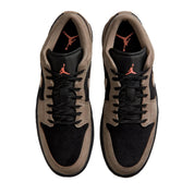 Nike Air Jordan 1 Low SE Black / Olive Grey - Light Wild Mango  IB7109-005 Men's