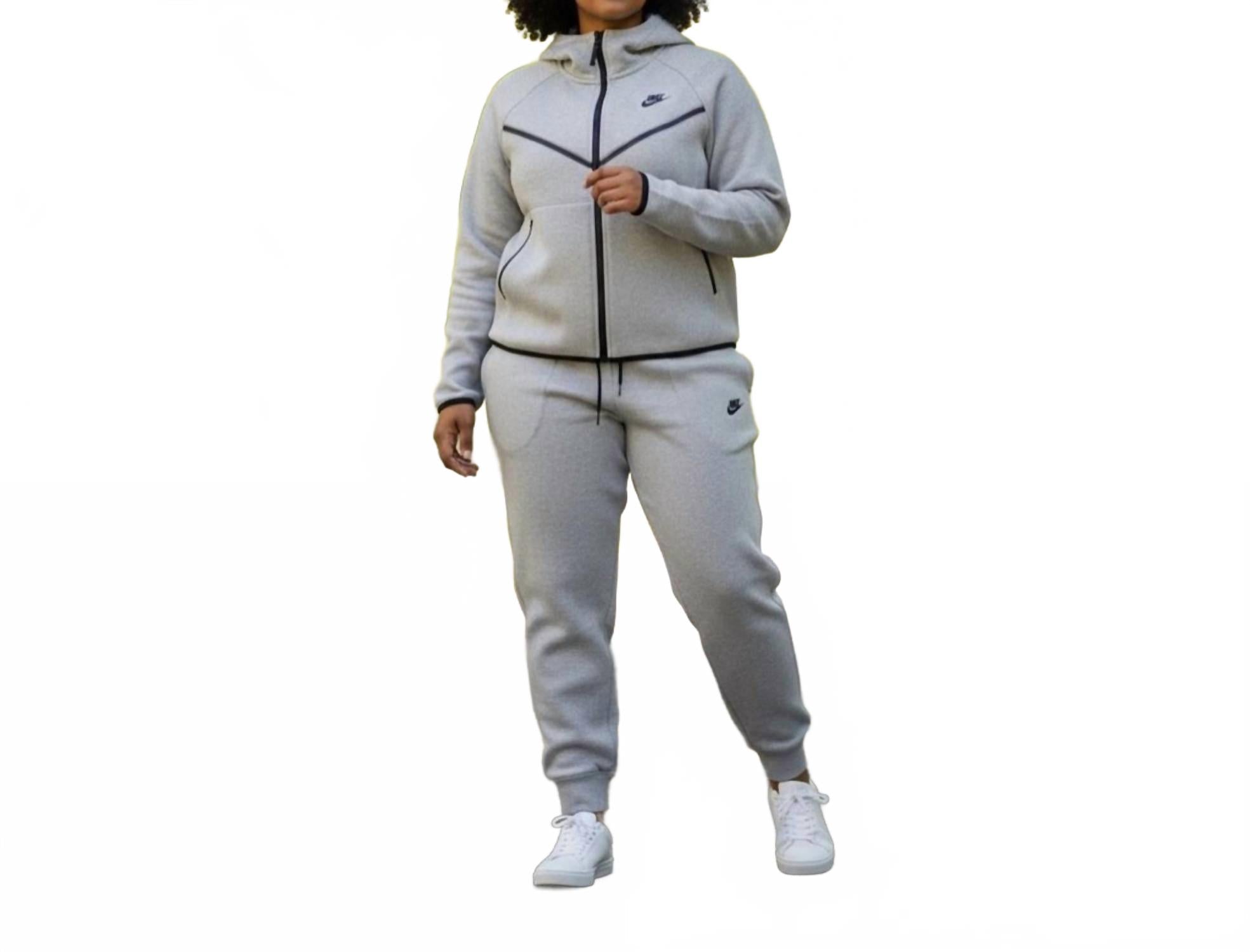 Elastic Waistband And Cuffs Sweatpants In Gray