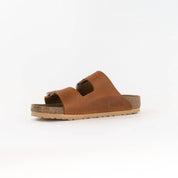Men's Arizona Sandal In Antique Pull Cognac