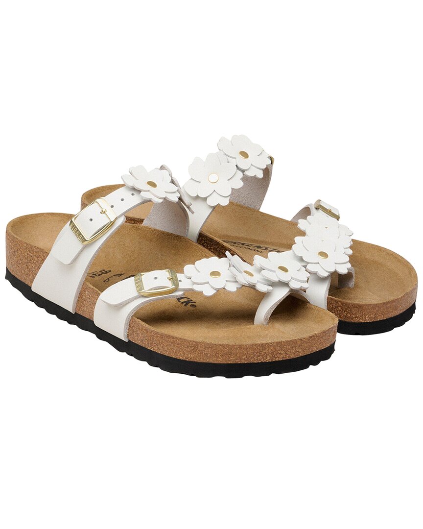 Birkenstock Mayari Flowers Leather Sandal