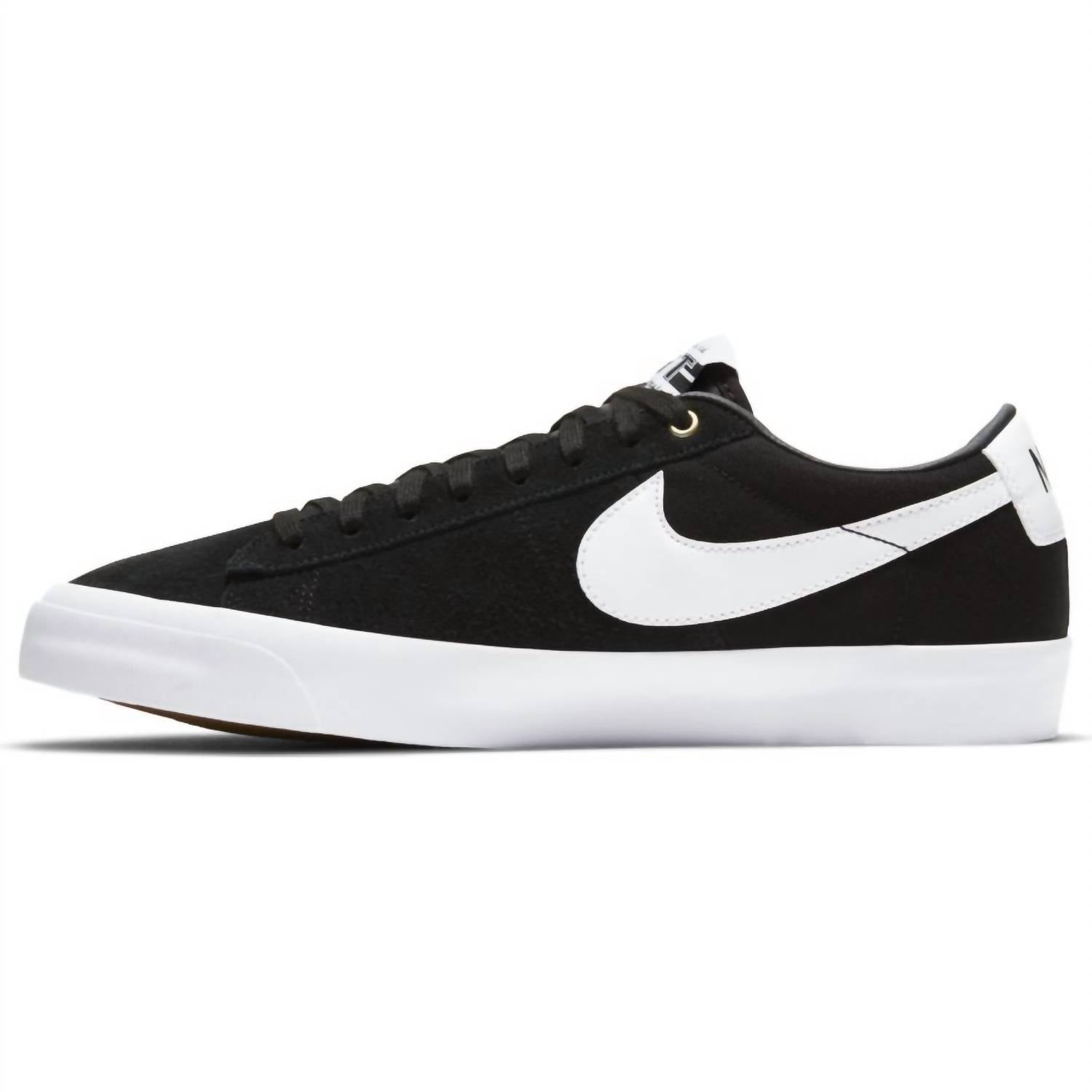 Men's Sb Blazer Low Pro Gt Skate Shoes In Black/white