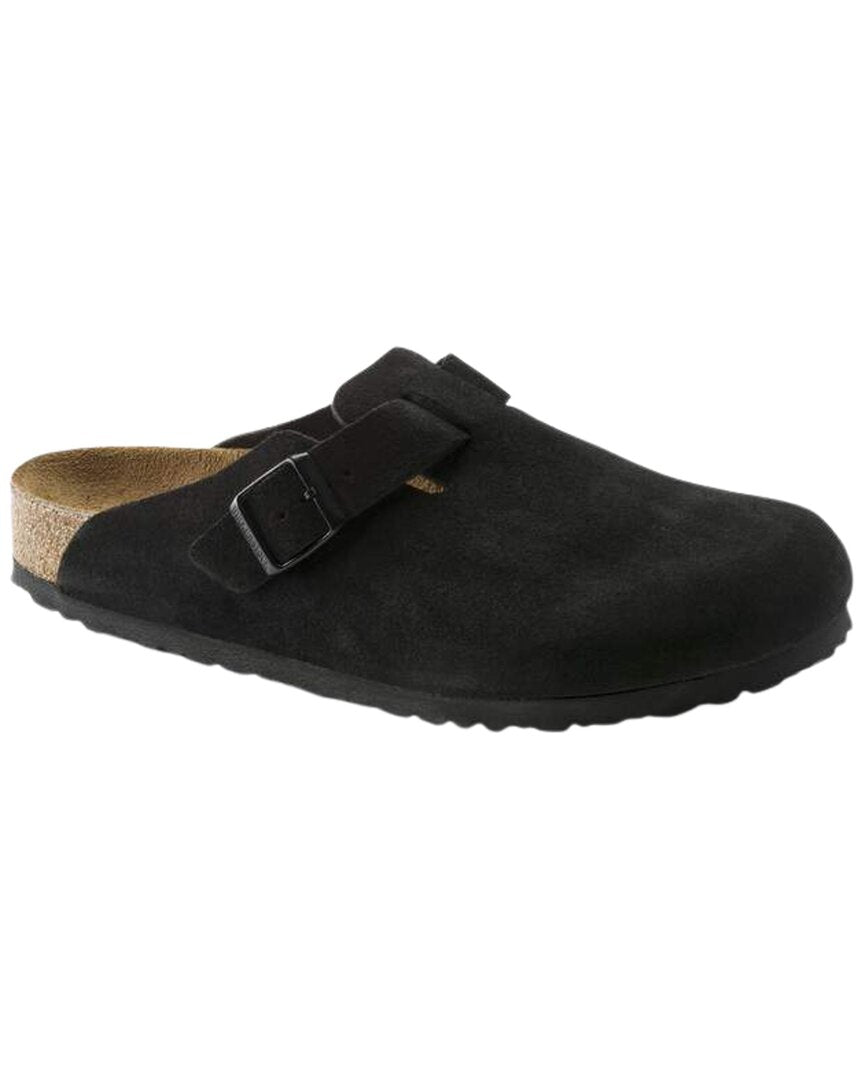 Birkenstock Boston Soft Footbed Suede Sandal