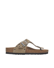 Taupe Gizeh Rivet Sandal