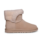 UGG Saniya Shearling Mini Sawdust Boots - Women's