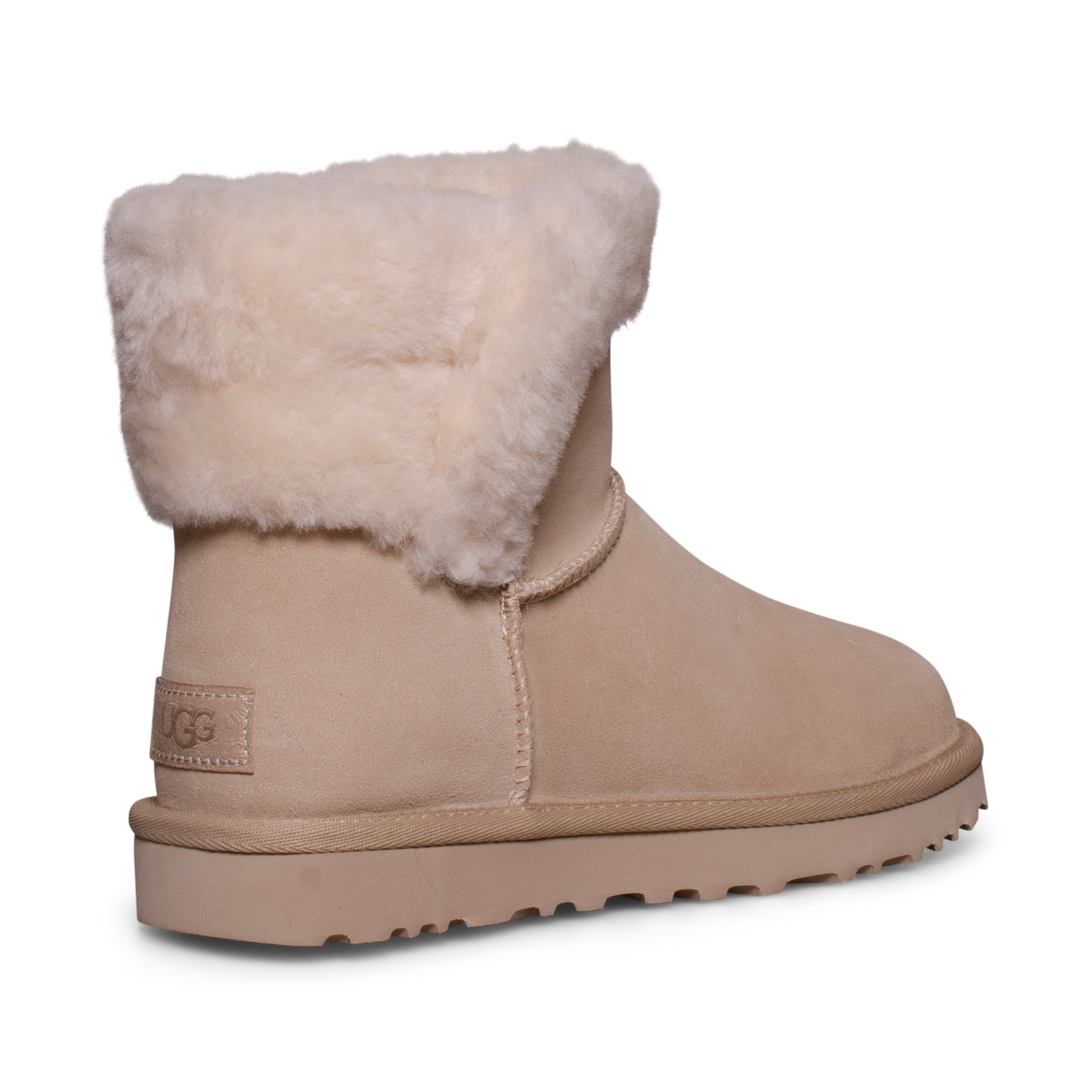 UGG Saniya Shearling Mini Sawdust Boots - Women's
