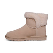 UGG Saniya Shearling Mini Sawdust Boots - Women's