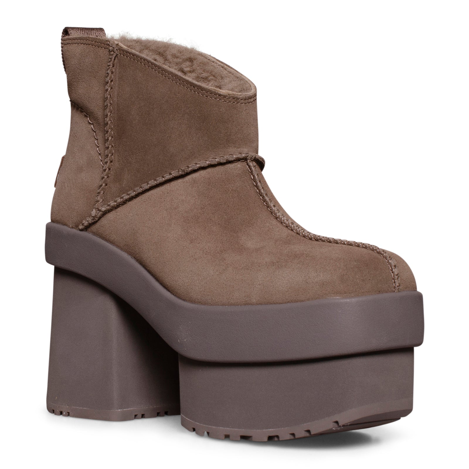 UGG New Heights Platform Mini Hickory Boots - Women's