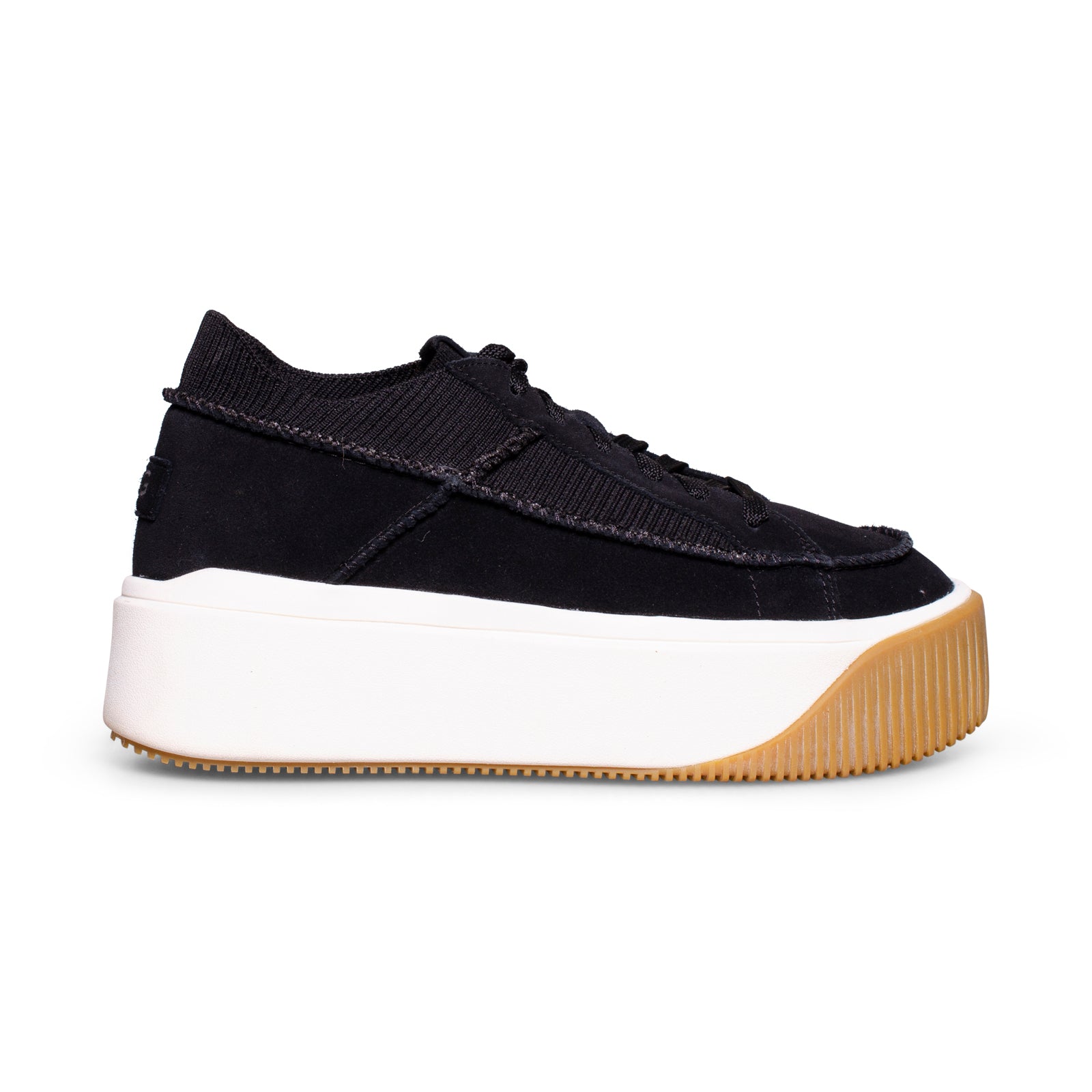 UGG Ez-Duzzit Lace Black Sneakers - Women's