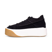 UGG Ez-Duzzit Lace Black Sneakers - Women's