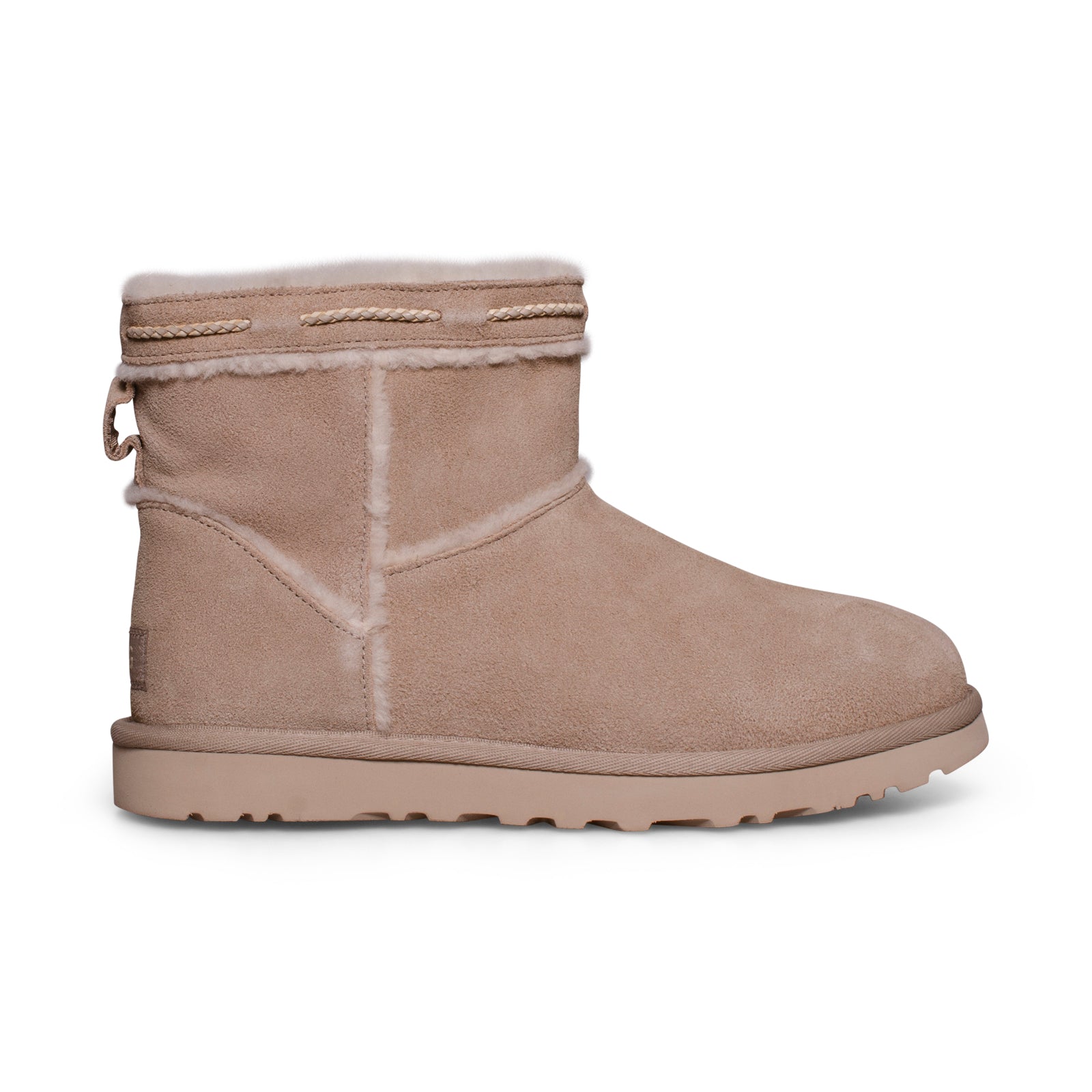 UGG Classic Mini Shearling Braid Dune Boots - Women's