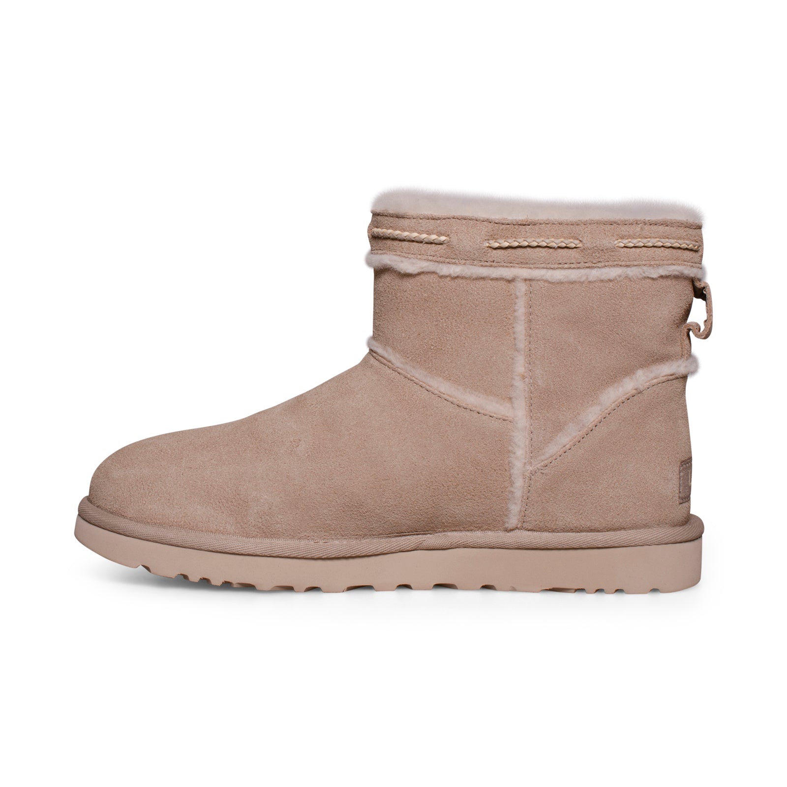 UGG Classic Mini Shearling Braid Dune Boots - Women's