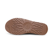 UGG Classic Mini Shearling Braid Chestnut Boots - Women's
