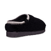 UGG Tasman Maxi Curly Black Slippers - Women's