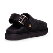 UGG Goldenstar Villa Clog Black Sandals - Women's
