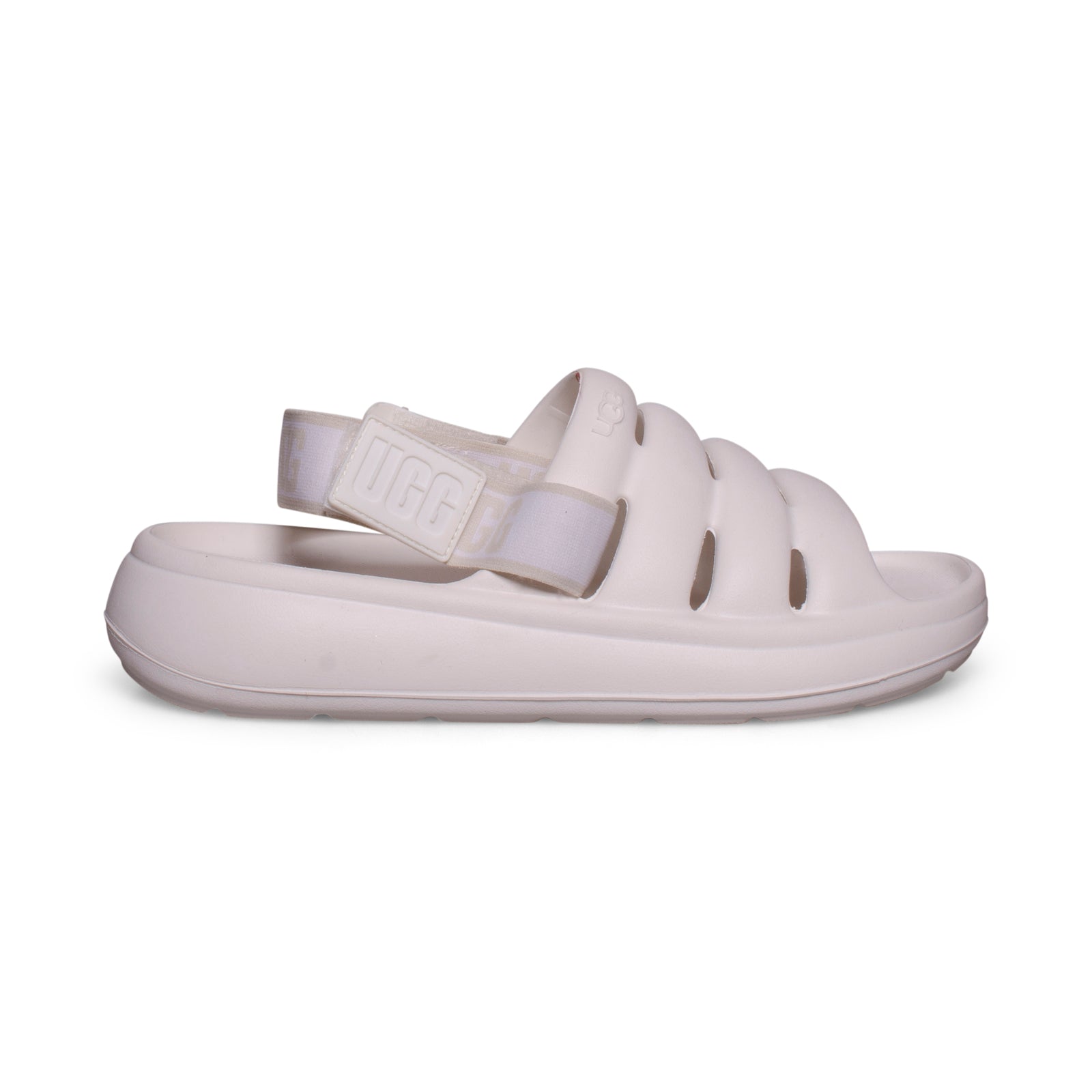 UGG Sport Yeah Bright White Sandals - Women's