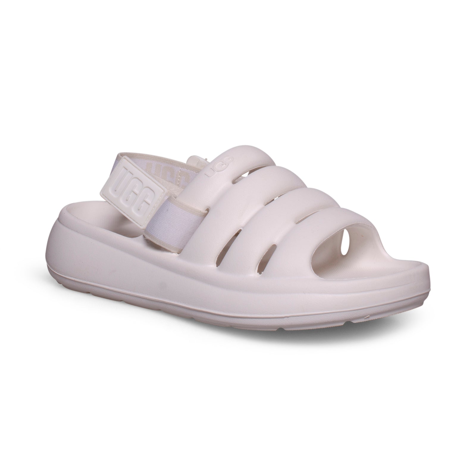 UGG Sport Yeah Bright White Sandals - Women's