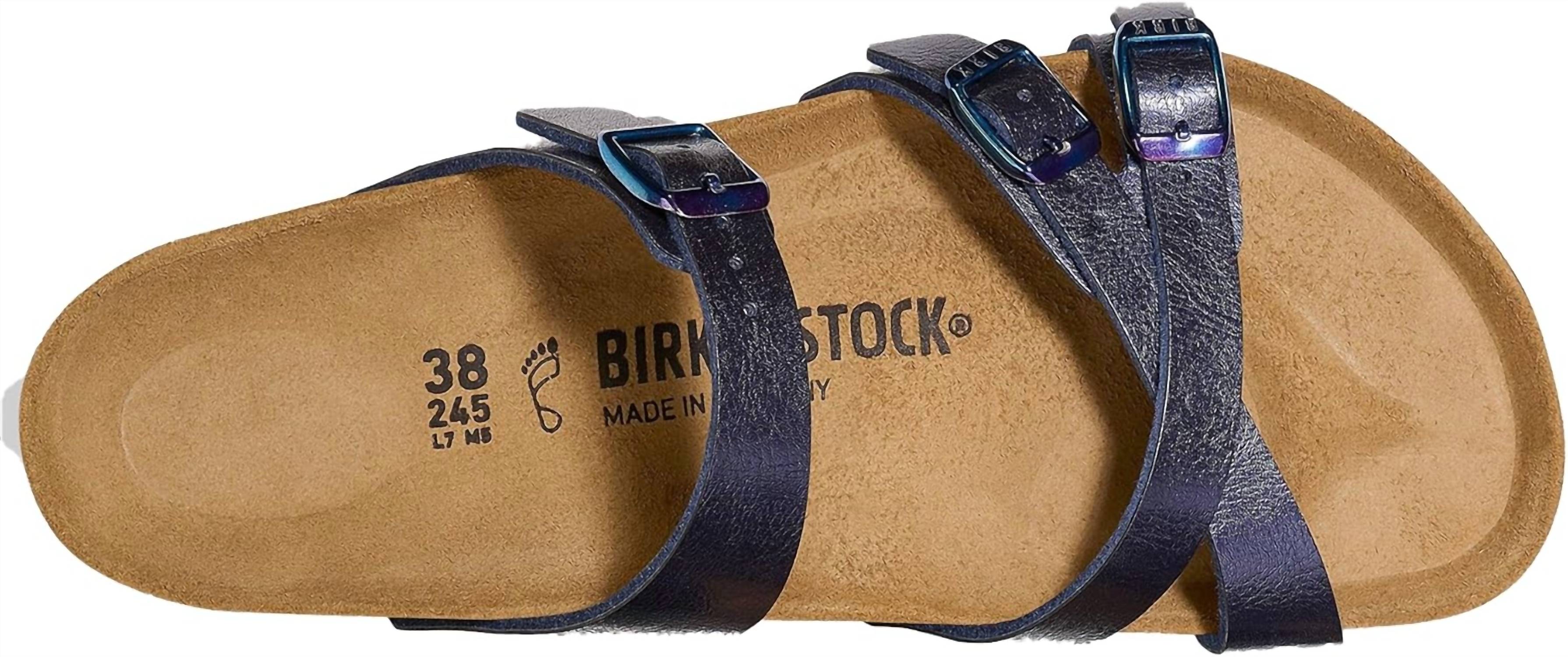 Women's Franca Birko-Flor Sandals In Graceful Licorice