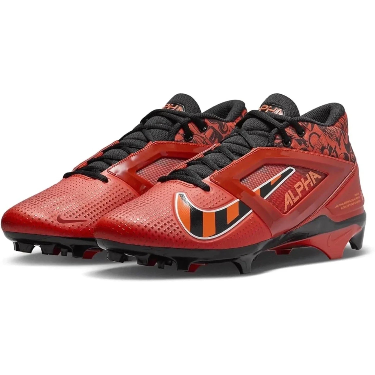 Nike Alpha ace 4 Pro FQ3984-600 s Picante Red Black Football Cleats NIN850