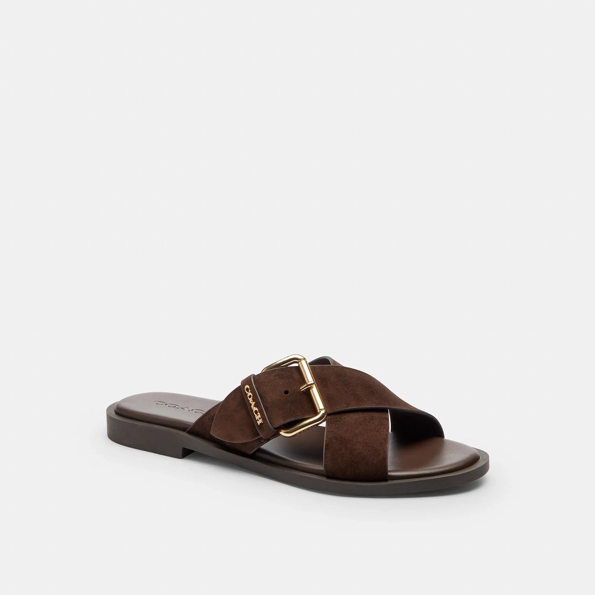 Coach Outlet Crisscross Buckle Sandal