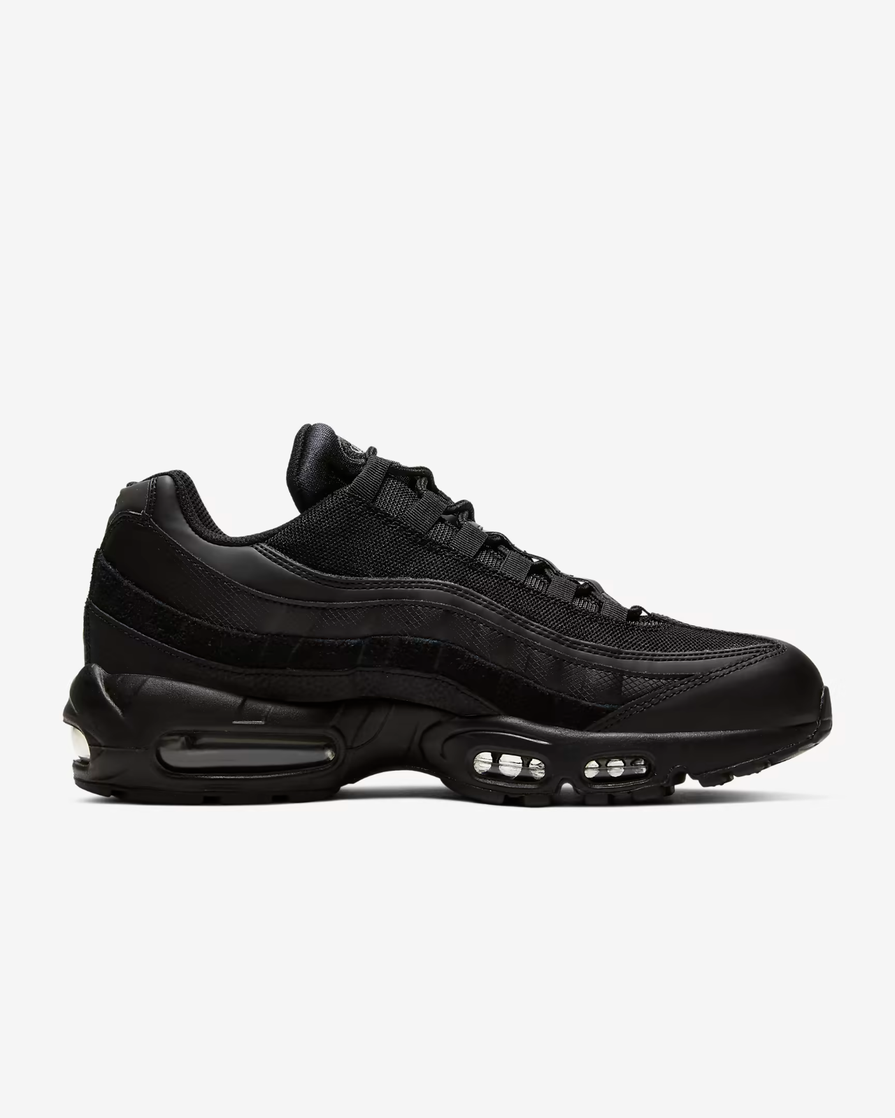 Men's Nike Air Max 95 Essential CI3705-001 Sneakers 6 Black Running Shoes FD1060