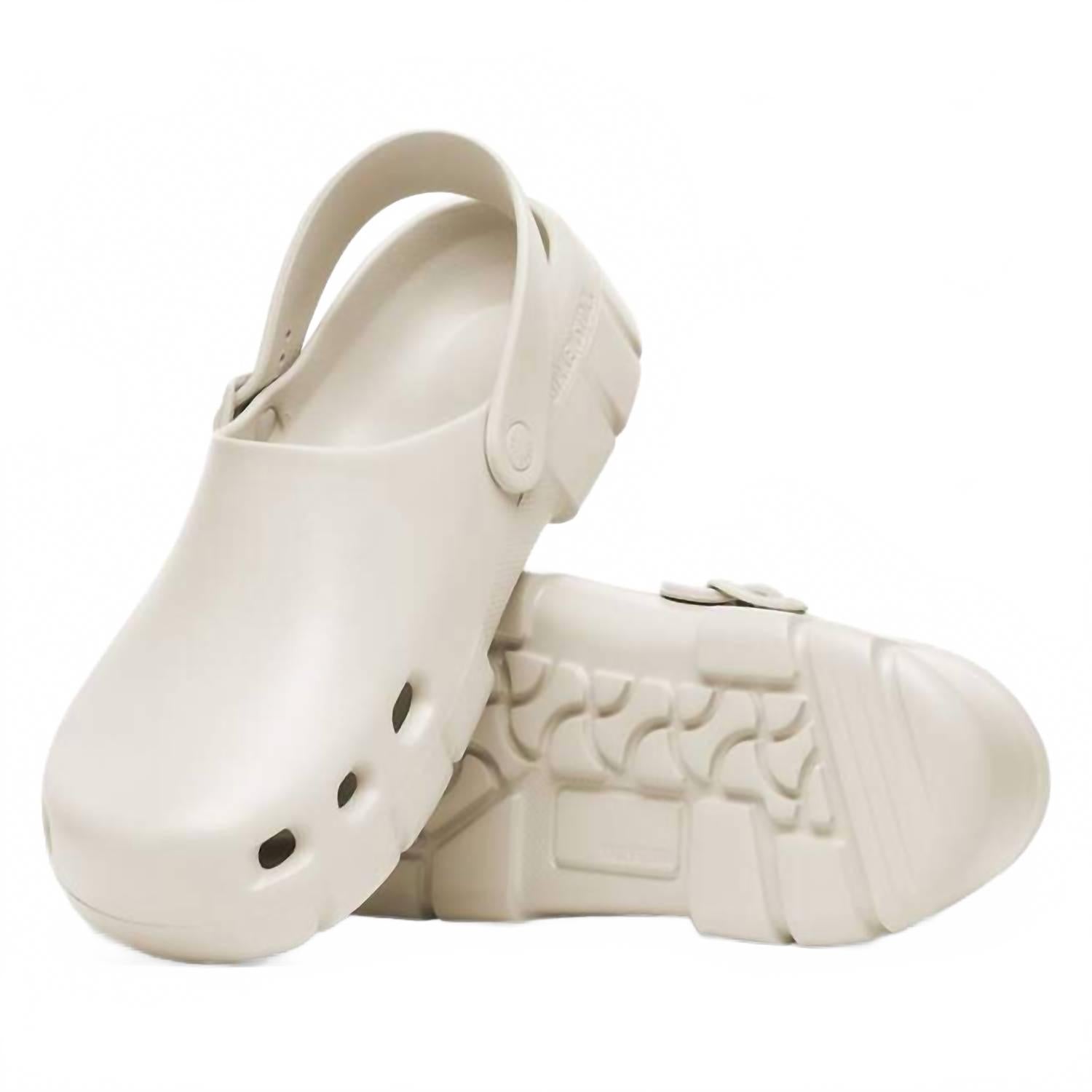 Women's Birki Flow Eva Clog In Eggshell