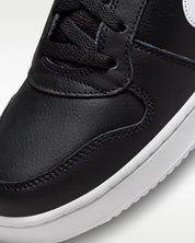 Nike Ebernon Mid AQ1773-002 Sneakers Men's Black White Lifestyle Shoes SHOP390