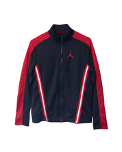 Nike x Air Jordan Jumpman Track Jacket in Red and Black Polyester