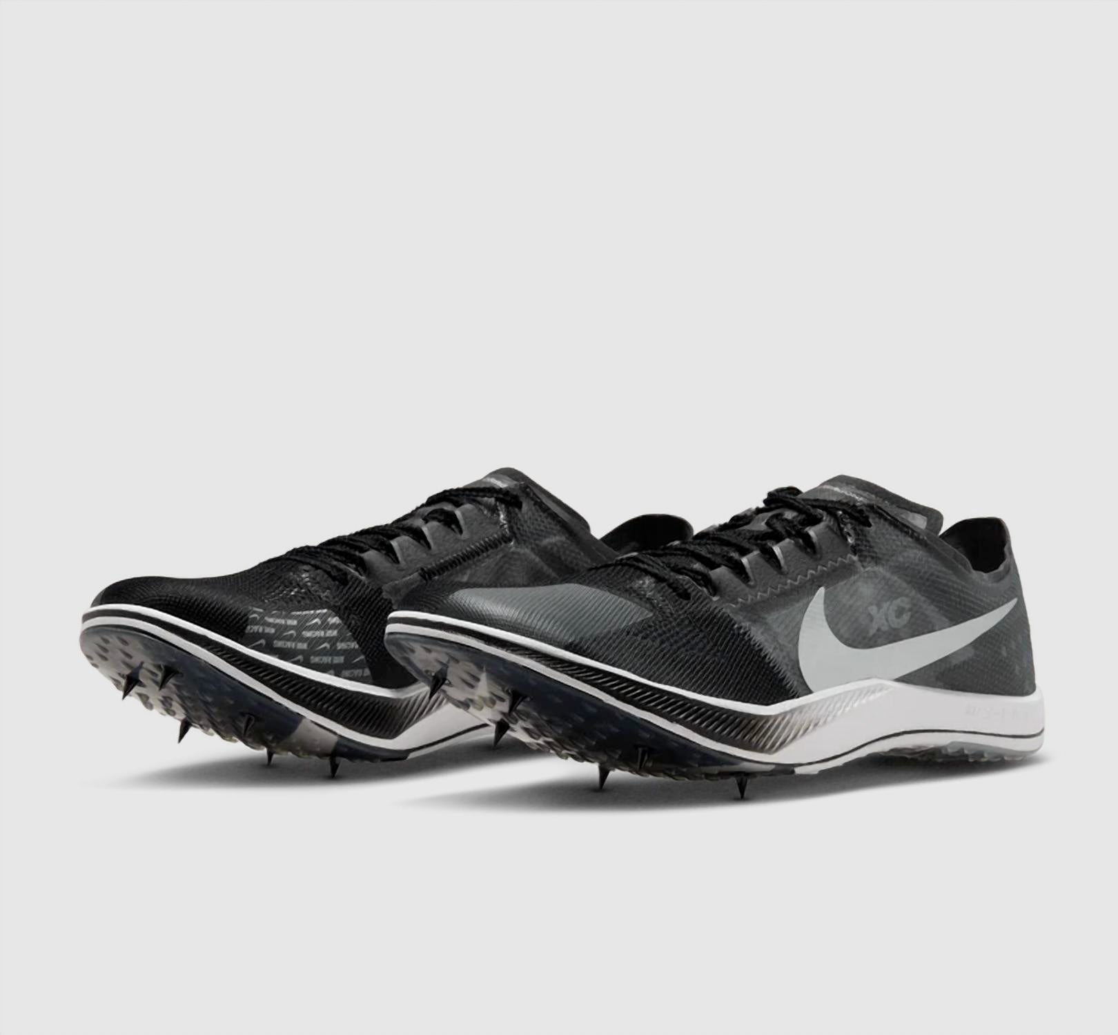 Men's Dragonfly Xc Shoe In Black/metallic Silver-Dark Smoke Grey