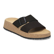 Women's Almina Nubuck Leather Sandals In Black