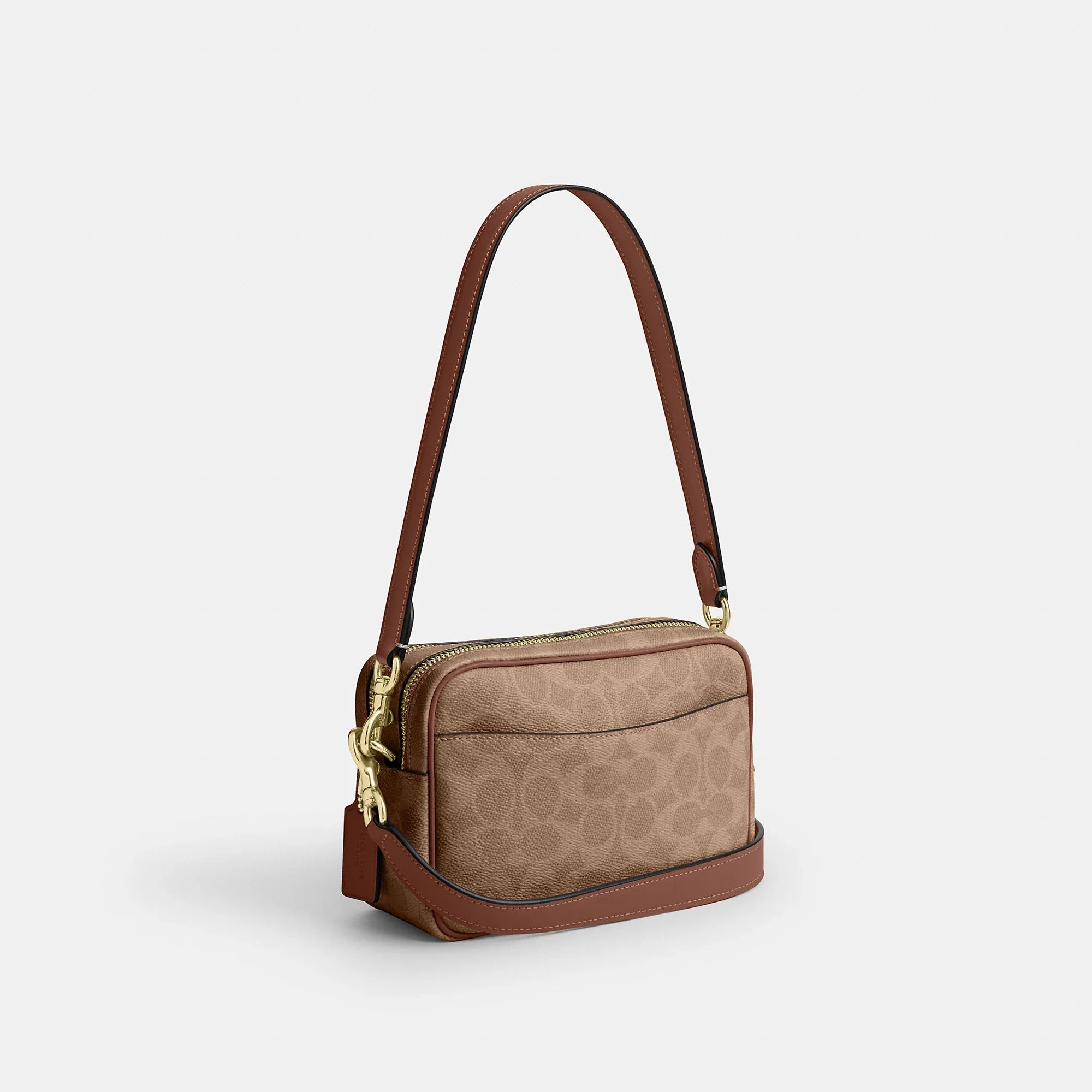 Coach Outlet Mini Carey Crossbody Bag In Signature Canvas