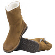 Women's Uppsala Shearling Boots In Dark Tea/natural
