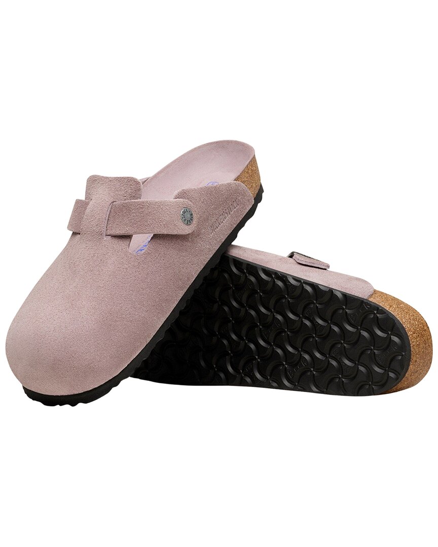 Birkenstock Boston Soft Footbed Suede Sandal
