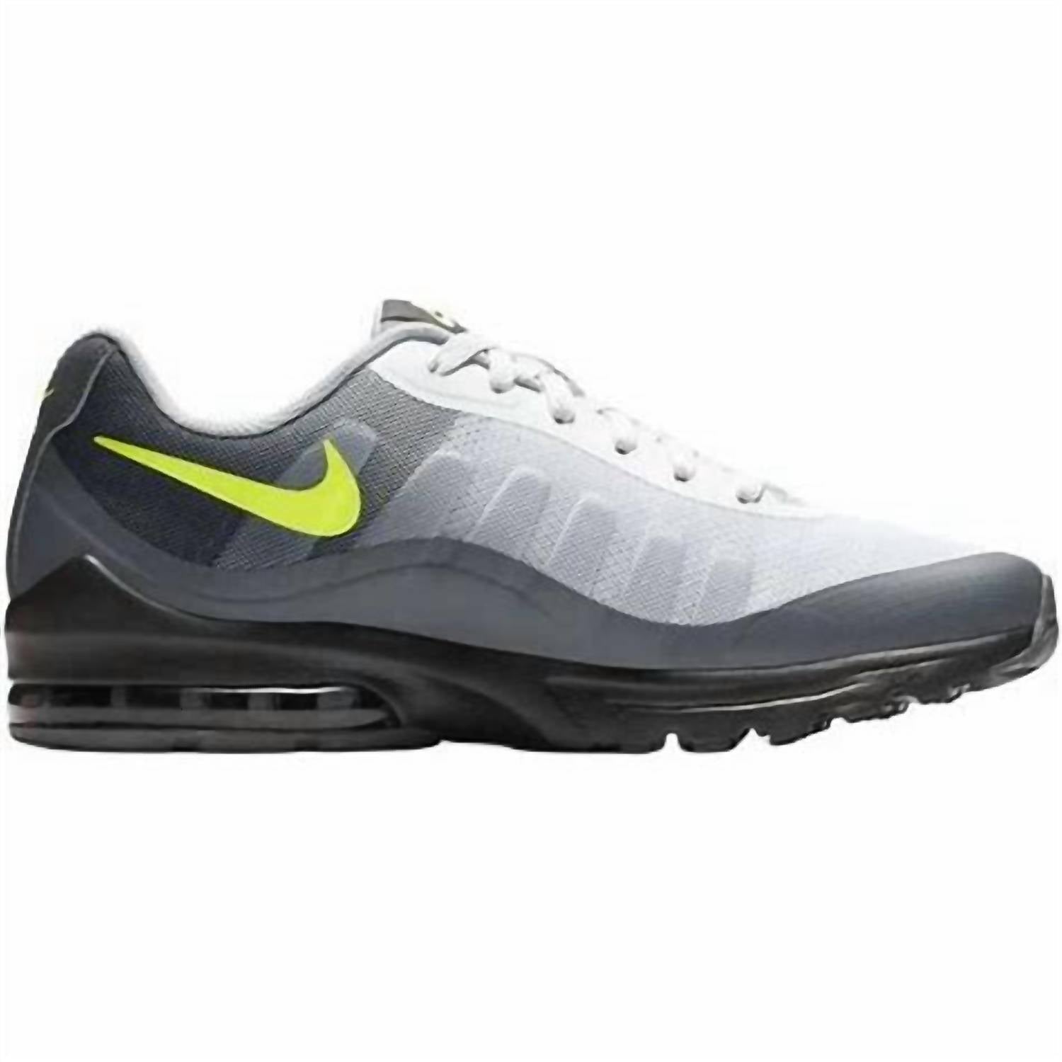 Men's Air Max Invigor Sneakers In Blk/gry/volt