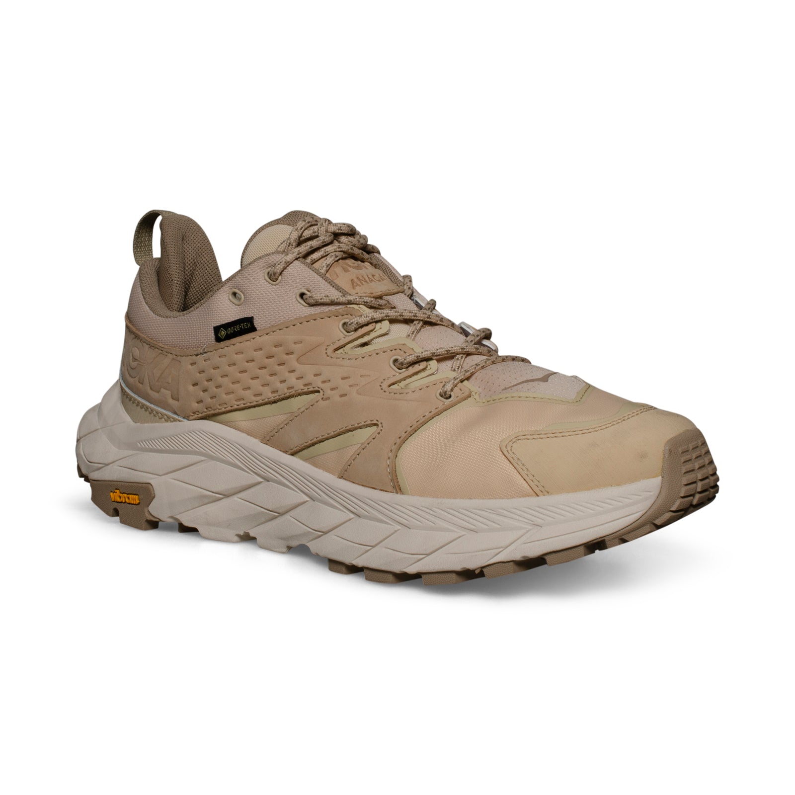 Hoka One One Anacapa 2 Low GTX Raw Linen Oat Milk Hiking Shoes - All Gender