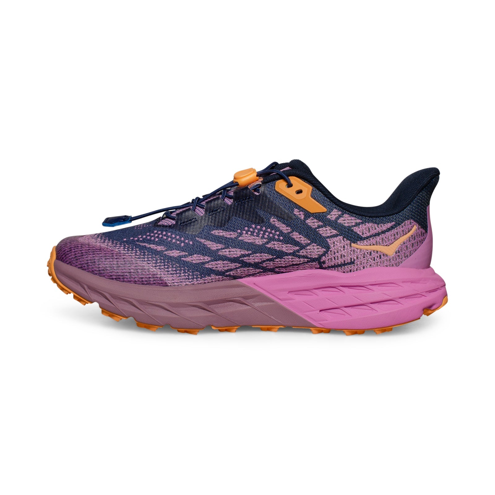 Hoka One One Speedgoat 5 Youth Bellwether Blue / Cyclamen Running Shoes - Youth