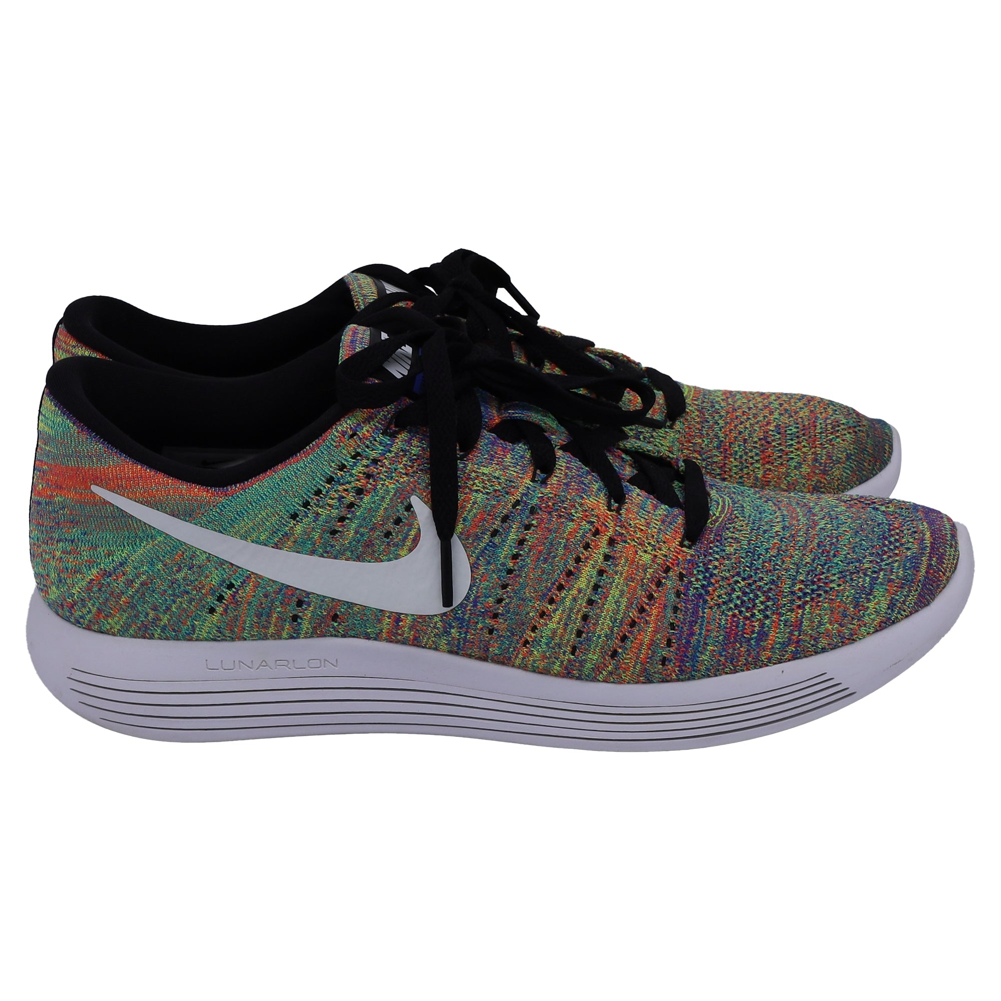 Nike Lunarepic Flyknit Sneakers in Multicolor Polyester